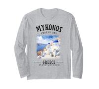 Mykonos Isola Greca Mar Egeo Grecia Viaggi Souvenir Maglia a Manica
