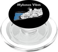 Mykonos Vibes Souvenir Estivo Isola Greca PopSockets PopGrip per MagSafe