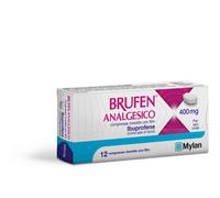 Brufen - Analgesico a base di Ibuprofene - 12 Compresse Rivestite - 400 mg