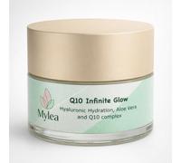 Mylea Q10 | Crema Viso Nutriente 50ml, Senza Parabeni | Coenzima Q10, Acido Ialu