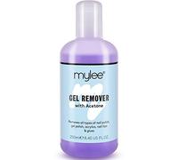 Mylee, acetone per rimuovere lo smalto gel, per salone professionale di manicure e pedicure con LED UV, da 250 ml