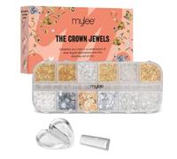 Mylee Crown Jewels Kit Nail Art 12 Pezzi - Decorazioni Oro e Argento