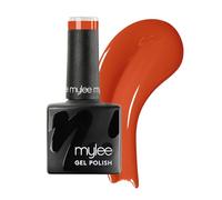 Mylee Smalto Gel Semipermanente 8ml [Orange Crush ] - UV/LED Nail Art Manicure Pedicure, Lunga Durata, per Uso Professionale e Domestico [Yellow/Orange Range] - Vegan & Cruelty Free