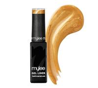 Mylee Smalto Semipermanente Liner Gel 7ml [Goldy Locks] Pennello per Nail Art Incorporato - Manicure e Pedicure UV/LED, Uso Professionale e Domestico - Lunga Durata e Facile da Applicare