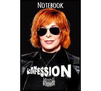 Mylene Farmer Confession 2025 Notebook: Elegant 6"x9" Journal with 110 College-Ruled Pages - Perfect for Daily Notes, Creative Writing, and Planning