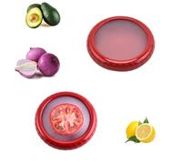MYLERCT Contenitori per Congelatore, 2 Pezzi Contenitori per Frigorifero con Pellicola Trasparente e Coperchio Sigillante, Contenitori per Freezer per Conservare Frutta Verdura
