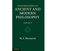 Myles Burnyeat Explorations in Ancient and Modern Philosophy: (Copertina rigida)