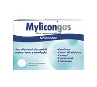 Mylicongas Aerofagia 50 Compresse per Flatulenza Meteorismo Gonfiore addominale
