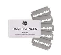 MYLILY® 100 Lamette per La Tua Rasatura Perfetta - Rasoio da Donna Senza Plastica - Rasatura a Zero Rifiuti - Rasoio Intimo