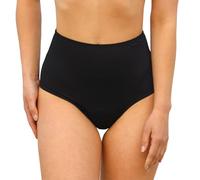 MYLILY Bikini Donna mestruale Nero | Costume Vita Alta Donna | Slip da Bagno Donna Vita Alta | Costumi a Vita Alta Donna | Slip del Bikini del Periodo (XL)