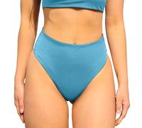 MYLILY Culotte per Bikini Donna | Bikini Brasiliani Donna | Costumi da Bagno Azzurro | Bikini Adolescente Shaping (XL)