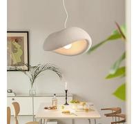 MyLjp Lampada A Sospensione Creativa Moderna Wabi Sabi Lampada A Sospensione Ristorante Lampada E27 Regolabile In Altezza Adatto Per Sale Da Pranzo Cucine Camere Da Letto Soggiorni(Blaiken Brown,50CM)