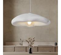 MyLjp Lampadario Ristorante Moderno Lampada A Sospensione in Stile Wabi Sabi Luce Sospensione in Polistireno E27 Regolabile Adatto per Sale da Pranzo Camere da Letto E Soggiorni(B)
