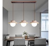 MyLjp Luci A Sospensione Wabi-Sabi Luce Pendente in Roccia Naturale Lampada A Sospensione da Tavolo da Pranzo in Stile Nordico Regolabile in Altezza Soggiorno Isola Cucina Lampada A Sospensione(A)