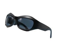 MYLLJBD Occhiali da Sole Punk per Le Donne Oversized Sport Uomini di Lusso Colorati Ciclismo Ombre Uv400-a