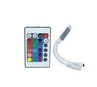 MYLPDZSW HHF LED Strisce 1pack Mini IR Wireless RGB Remote Controller DC 12V-24V 6A 24key for luci a Striscia LED RGB