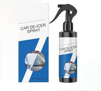 Myluatye Spray Antigelo Auto,Spray Sciogli Ghiaccio Auto,100ml Deghiacciante Vetri Auto,De-icer Spray,Sbrina Facile Deghiacciante,per Parabrezza
