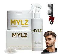 Mylz Sea Salt Spray Per Uomo, Mylz Men's Sea Salt Hair Spray & Hair Clay, Sea Salt Spray & Clay Texture Pack, Say Goodbye To Bad Hair (Mix/2 pz)