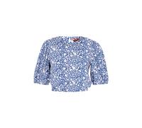 myMo ROCKS Camicia da donna 'Valentine's Day' blu / bianco Donna myMo ROCKS L blu / bianco