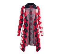 myMo ROCKS Giacchetta rosso sangue / nero / bianco Donna myMo ROCKS M rosso sangue / nero / bianco