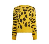 myMo ROCKS Pullover giallo scuro / nero Donna myMo ROCKS S giallo scuro / nero