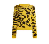 myMo ROCKS Pullover giallo scuro / nero Donna myMo ROCKS XL giallo scuro / nero