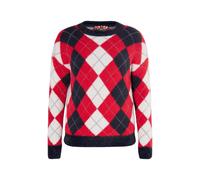 myMo ROCKS Pullover rosso / nero / bianco Donna myMo ROCKS S rosso / nero / bianco