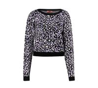 myMo ROCKS Pullover 'Ucy' turchese / lilla Donna myMo ROCKS M turchese / lilla