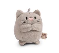 MYMOCHI Gatto di peluche Eepy grigio 5cm - Simpatico peluchetto con imbottitura morbida per giochi e coccole, perfetto come idea regalo per bambini e adulti