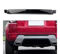 MYMOMS ABS Auto Paraurti Posteriore Inferiore Barra Centrale Rivestimento Protettivo per Range Rover Evoque 2012-2018 Nero Lucido