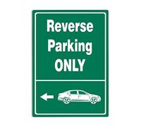 Mymrmo, cartello in metallo con scritta "Parking Only", per casa, ufficio, ristoranti, bar, pub, strada, vialetto, grotta dell'uomo, 30,5 x 20,3 cm
