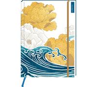 myNOTES Carta: Quaderno A4 Giappone: Maxi-Blankbook DIN A4, a pois, per...