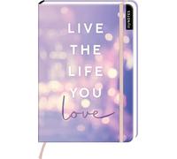 myNOTES Notizbuch A5: Live the life you love: Notebook medium, gepunktet | Für mehr Zufriedenheit: Ideal als Bullet Journal oder Tagebuch