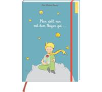 myNOTES Papeterie: Der Kleine Prinz Notizbuch A4: Man sieht nur mit dem Herzen gut ...