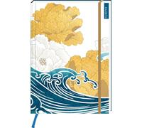 myNOTES Papeterie: Notizbuch A4 Japan: Maxi-Blankbook DIN A4, gepunktet, für große Ideen und Notizen