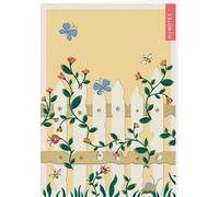 myNOTES Papeterie: Notizheft Cottage Style: Blumenranken: Heft liniert A5, für Notizen und gute Ideen unterwegs