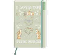 myNOTES Papeterie: Weißt du eigentlich, wie lieb ich dich hab? Notizbuch A5: I love you this much