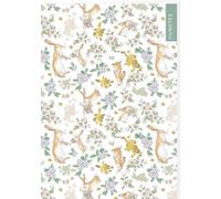 myNOTES Papeterie: Weißt du eigentlich, wie lieb ich dich hab? Notizheft: Hasenmuster hellgrün