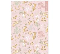 myNOTES Papeterie: Weißt du eigentlich, wie lieb ich dich hab? Notizheft: Hasenmuster rosa