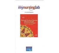 MyNursingLab -- Access Card -- for Maternal-Newborn Nursing & Women's Health Across the Lifespan by Michele C Davidson RN Ph.D. CNM (2007-06-30)