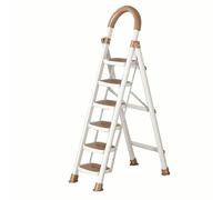 MyNvy Scala Tre gradini Pieghevole Scala Scaletta Pieghevole Salvaspazio con Gradini Antiscivolo e Maniglione di Sicurezza Sgabello Scaletto Portata Massima 150kg(Color:177cm,Size:)
