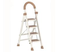 MyNvy Scala Tre gradini Pieghevole Scala Scaletta Pieghevole Salvaspazio con Gradini Antiscivolo e Maniglione di Sicurezza Sgabello Scaletto Portata Massima 150kg(Color:135cm,Size:)