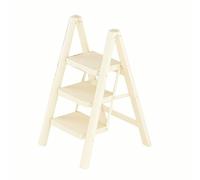 MyNvy scaletto 3 gradini Pieghevole Scaletta a 3 gradini, Scala Pieghevole in Alluminio, Sgabello Portatile Sottile, scaletta di Sicurezza per Uso Domestico con Multifunzione(Color:84cm,Size:)