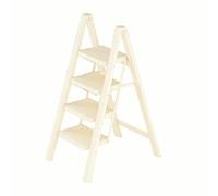 MyNvy scaletto 3 gradini Pieghevole Scaletta a 3 gradini, Scala Pieghevole in Alluminio, Sgabello Portatile Sottile, scaletta di Sicurezza per Uso Domestico con Multifunzione(Color:108cm,Size:)