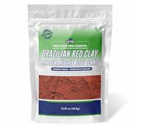 MYOC Brazilian Red Clay - Pure Natural Cosmetic Grade | Ideal for DIY Face Masks, Soaps, Scrubs & Cosmetic Formulations | 454 g (16 oz)