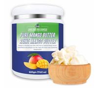 Myoc Burro di mango - qualità cosmetica | Burro morbido non grasso per la cura della pelle fai da te, cura dei capelli e formulazioni per la cura del corpo | Per creme, balsami e balsami - 500 g