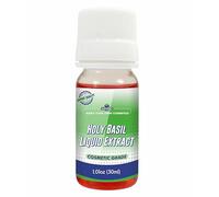 MYOC Holy Basil (Tulsi) Liquid Extract | Cosmetic Grade Botanical Ingrediente | Non Edible | Herbal Extract for DIY Skincare & Haircare | 30ml / 1.01 Fl Oz