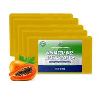 MYOC Papaya Soap Base - Natural Cosmetic Grade | Ideale per Soap Bar fai da te, Melt & Pour Soap, Bath Products & Cosmetic Formulations | 5 kg