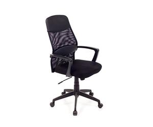 Myoffice Corners Network Poltrona, Poliuretano, Nera, 65x65x112 cm