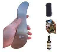 Myoscraper IASTM - Raschietto per muscoli Gua Sha per atleti, strumento per massaggio profondo dei tessuti per polpacci, Achille, fascite plantare e sollievo dalla fascia IT, include olio da massaggio